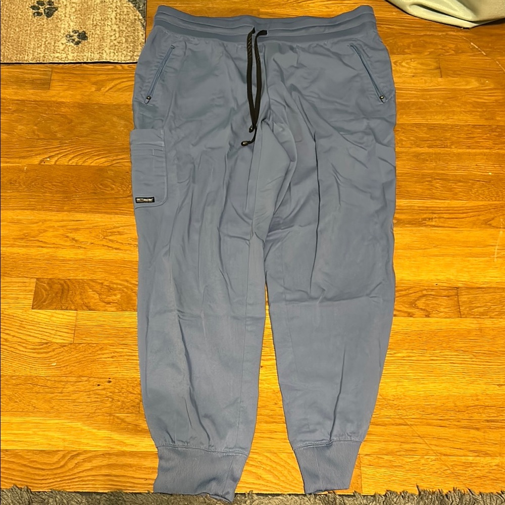 Grey's Anatomy Blue Cargo Pants Relaxed Fit